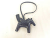 HERMES HERMES Pegasus Charm W Engraved Black Other Accessories