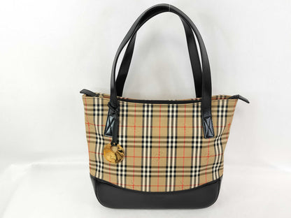 BURBERRY Nova Check Beige Tote Bag