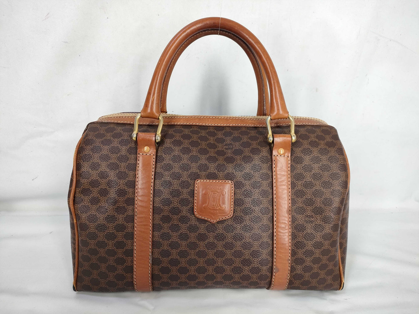 CELINE Macadam Brown Handbag