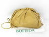BOTTEGA VENETA Bottega The Pouch Shoulder Bag in Beige Leather