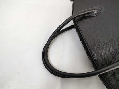 CELINE Dome-Shaped Leather Black Handbag