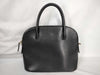 CELINE Dome-Shaped Leather Black Handbag