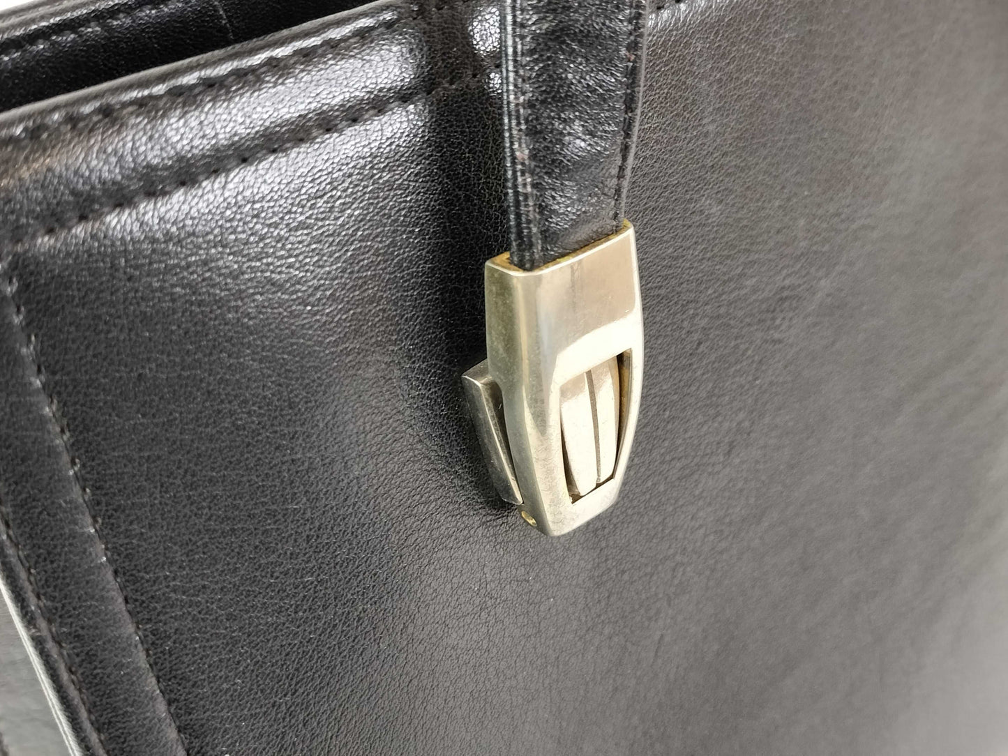 GIVENCHY Formal Handbag Leather Black Shoulder Bag