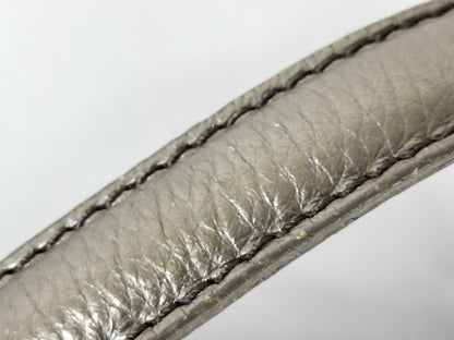 FENDI Zucca pattern Fendi one-shoulder bag in Zucchino canvas and leather, gray, 8BR620 shoulder bag