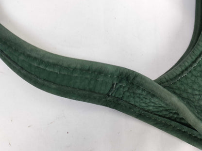 COACH Old Coach Handbag Suede 4399 Green Handbag