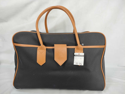 Yves Saint Laurent Boston Bag, PVC, Navy