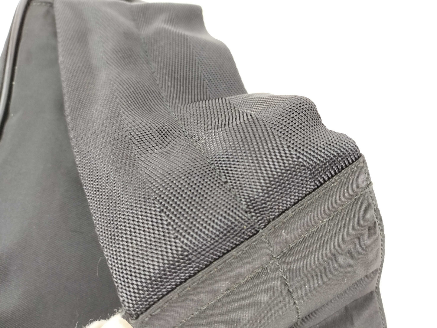 PRADA Nylon Prada Body Bag Nylon Black Shoulder Bag