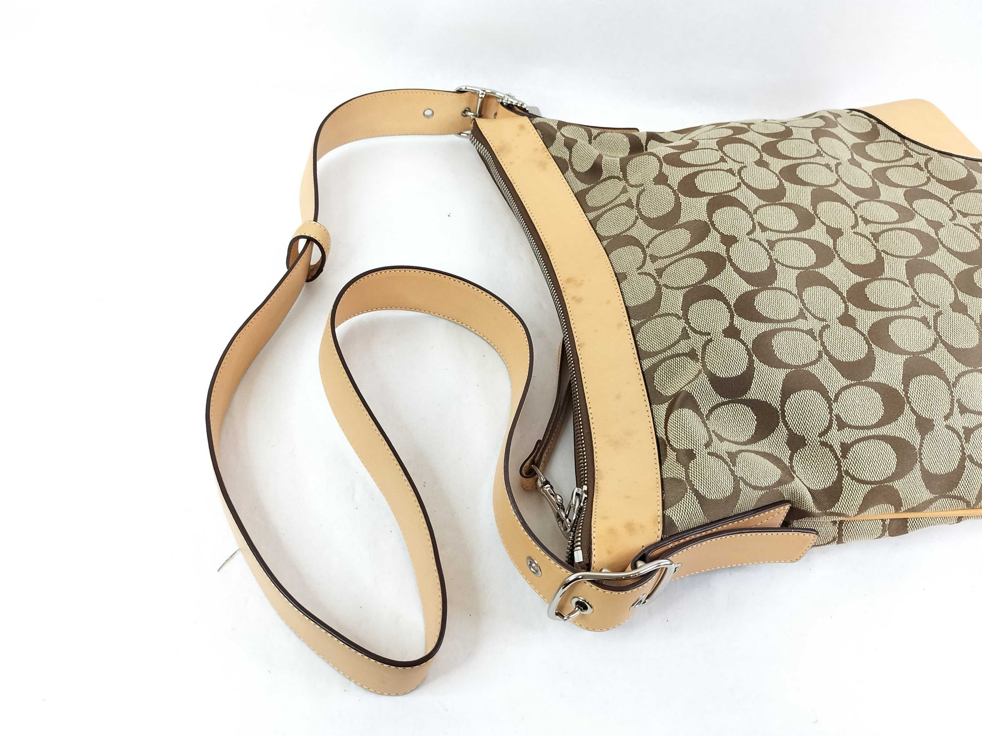 COACH Signature Canvas Shoulder Bag 6346
