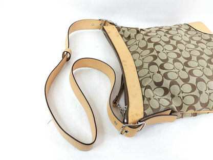 COACH Signature Canvas Shoulder Bag 6346