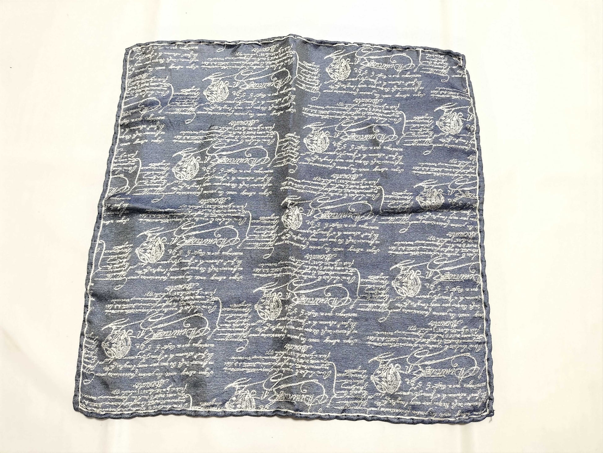 Berluti Handkerchief Calligraphy Other Accessories