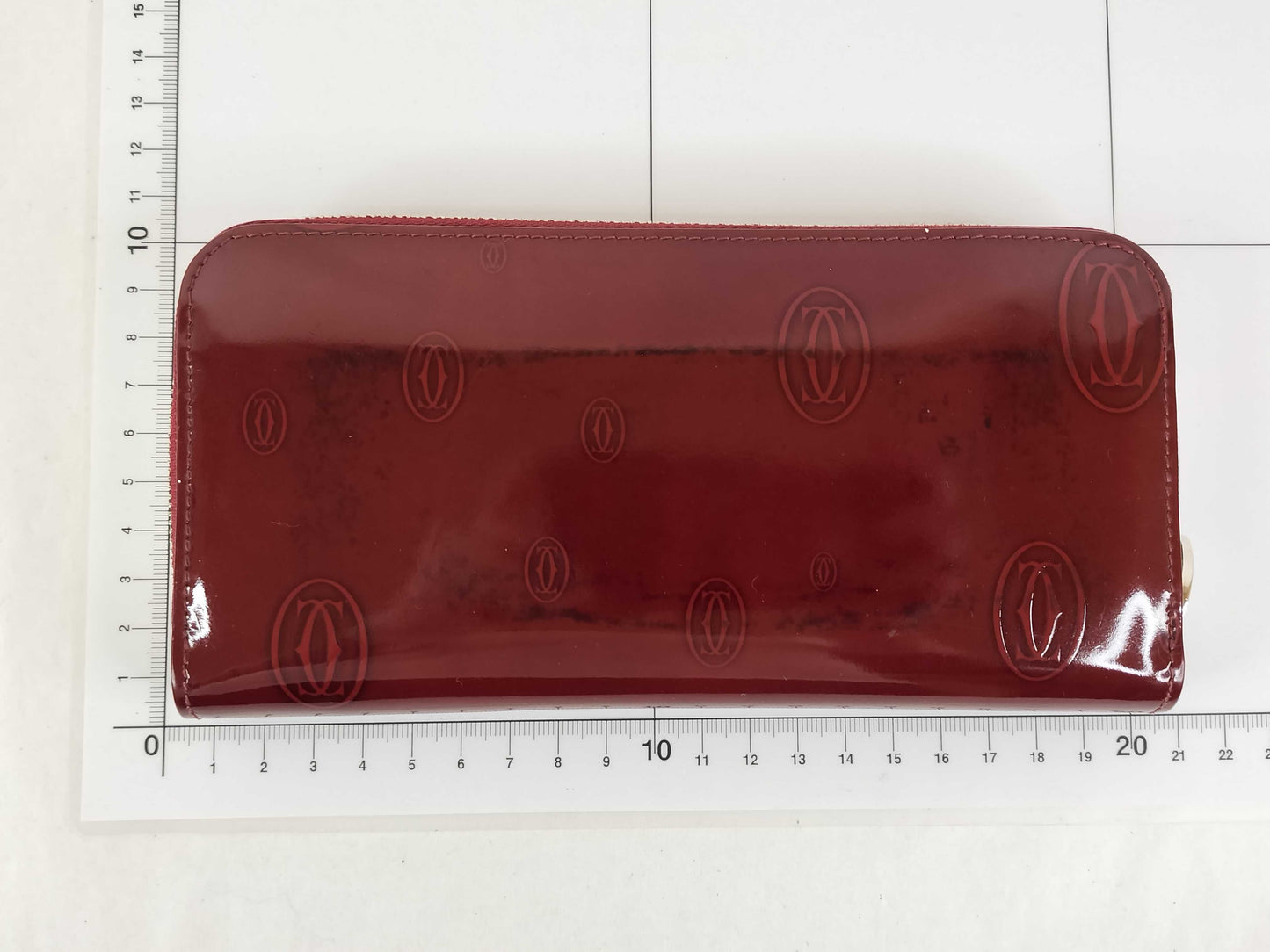 Cartier Happy Birthday Bordeaux Long Wallet