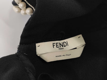 FENDI 2017 Pearl Sleeveless Dress Size 38