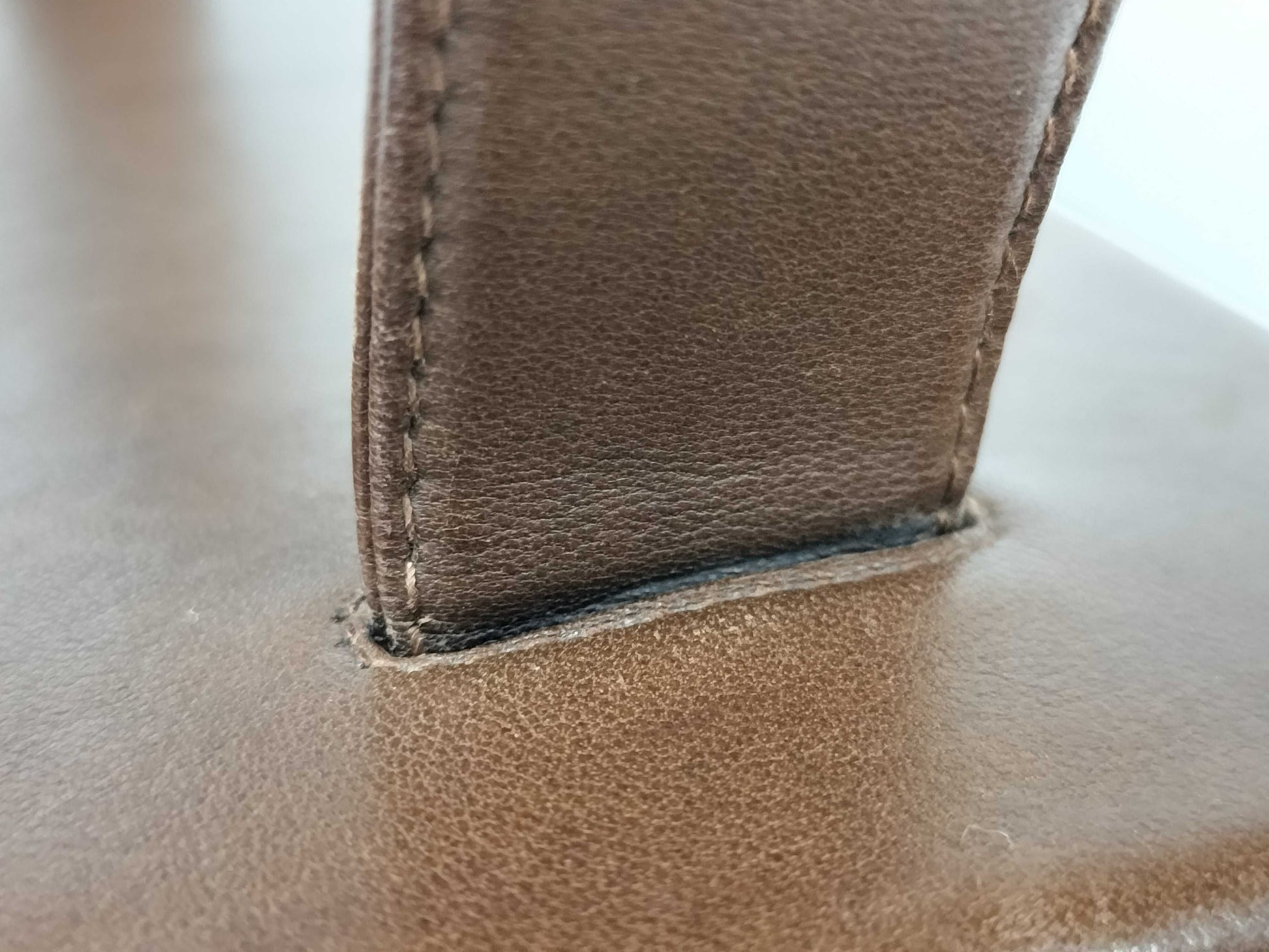 CHANEL Coco Mark Turn Lock Basket Handbag Brown