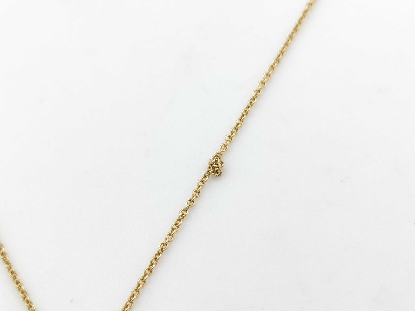 Tiffany & Co. Heart Lock Yellow Gold 750 3.4g Necklace 
