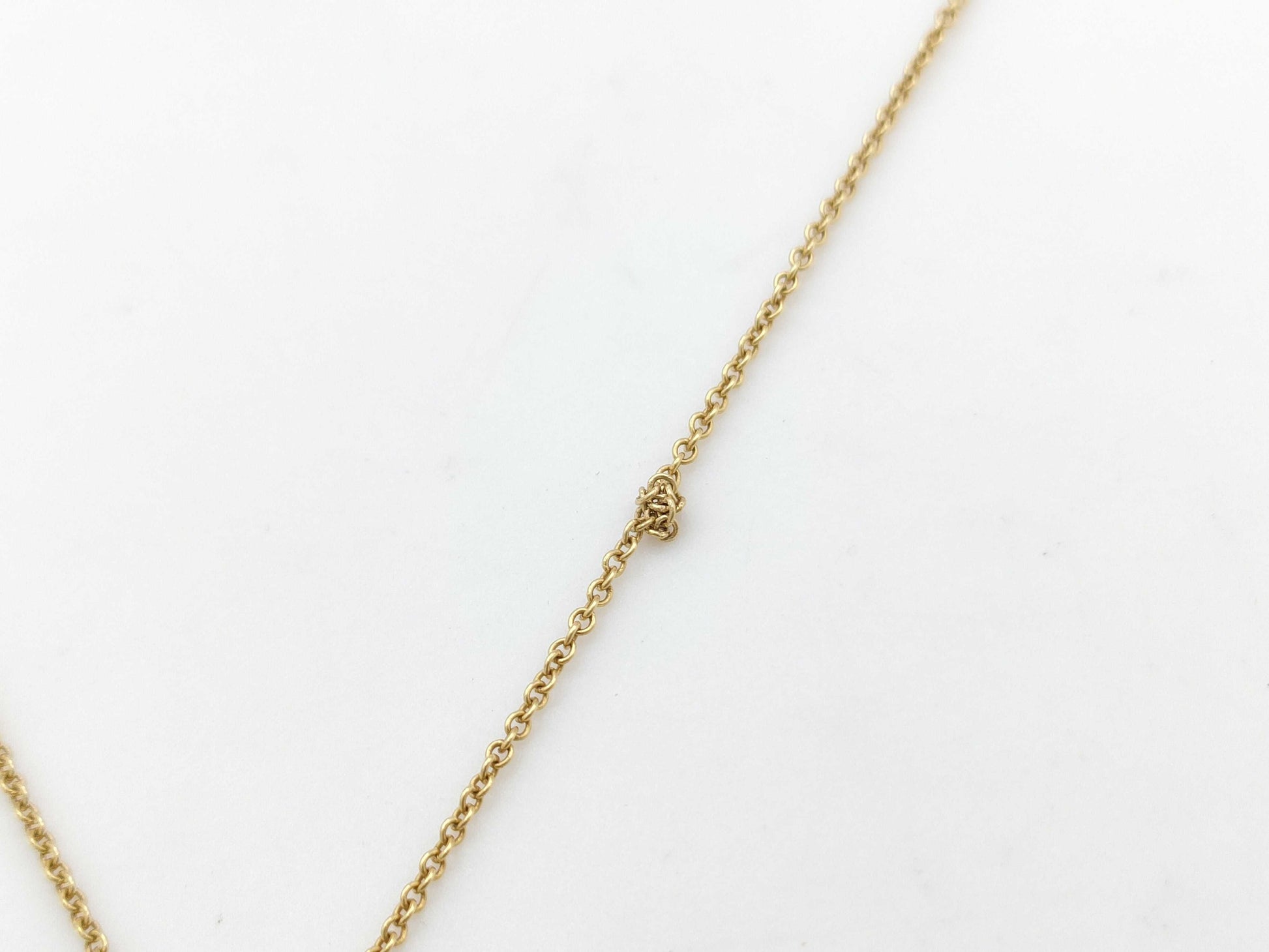 Tiffany & Co. Heart Lock Yellow Gold 750 3.4g Necklace 