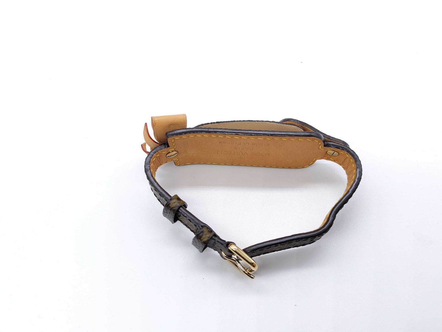 LOUIS VUITTON Monogram? Louis Vuitton Monogram Bracelet Porte Address M92577 Bracelet/Bangle