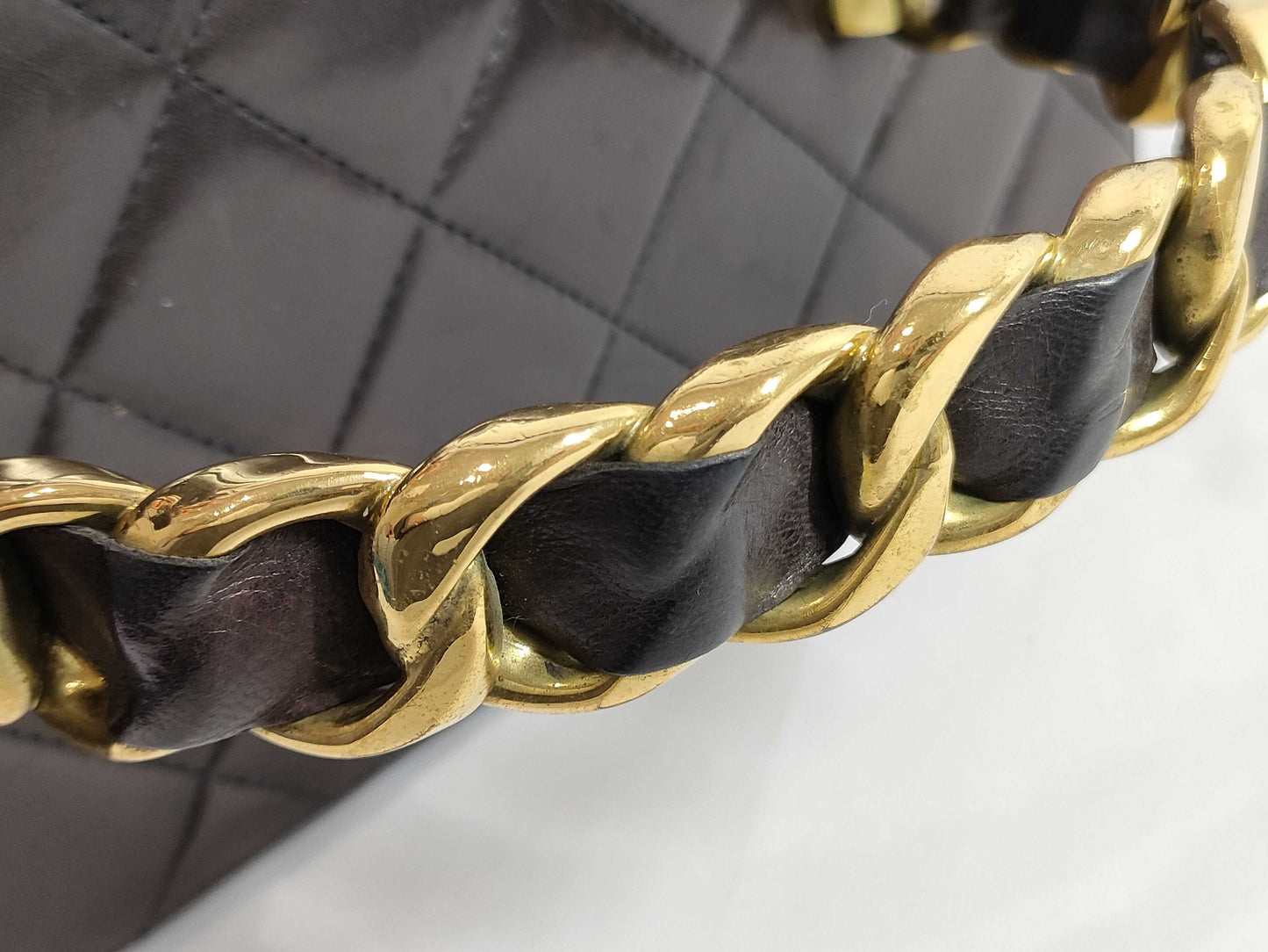 CHANEL Vanity Lamb Black GP Vanity Bag