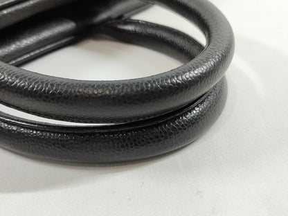 CHANEL Coco Mark Boston Bag Caviar Black GP Boston Bag