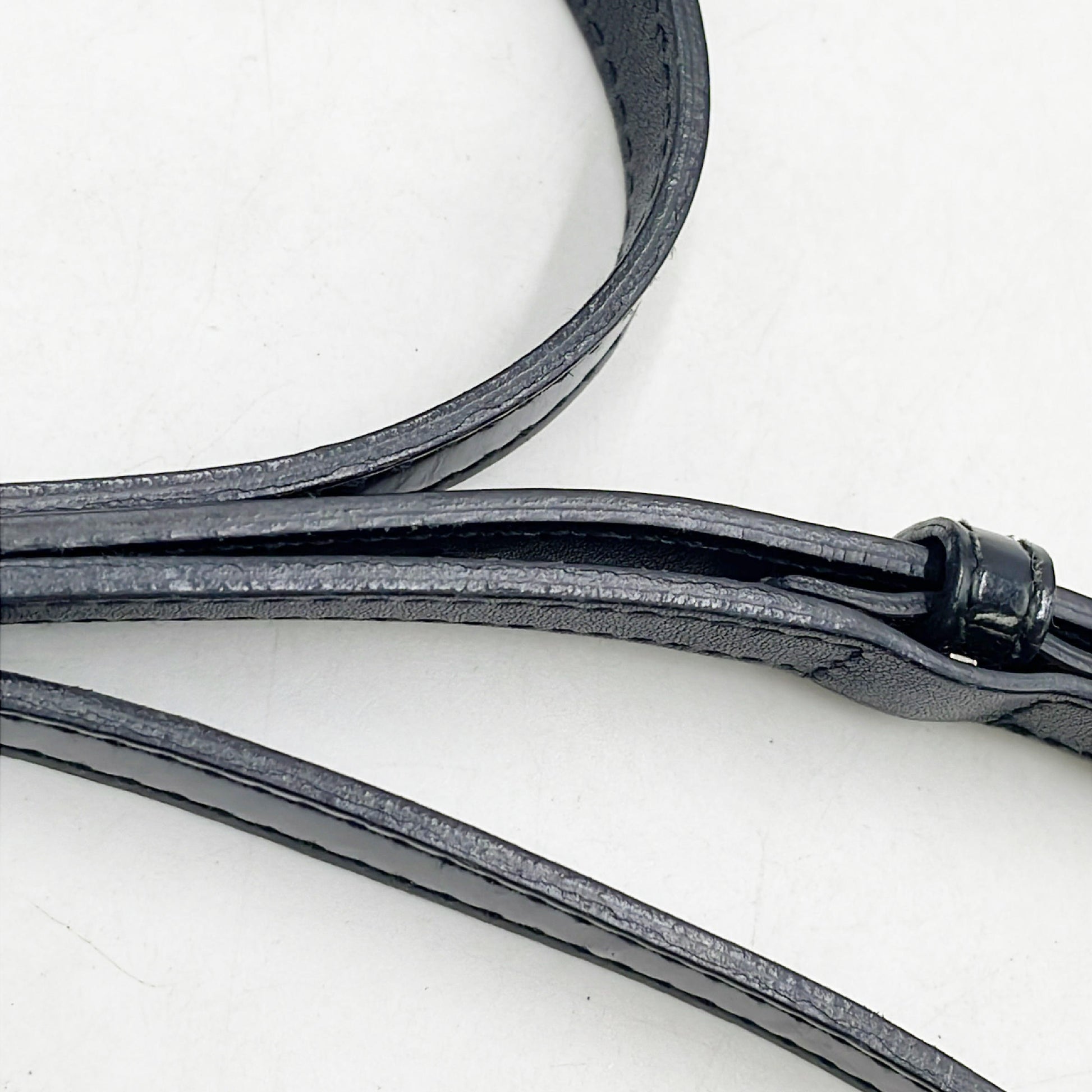 GUCCI GUCCI Shoulder Wallet 369664 Leather Black ST Shoulder Bag