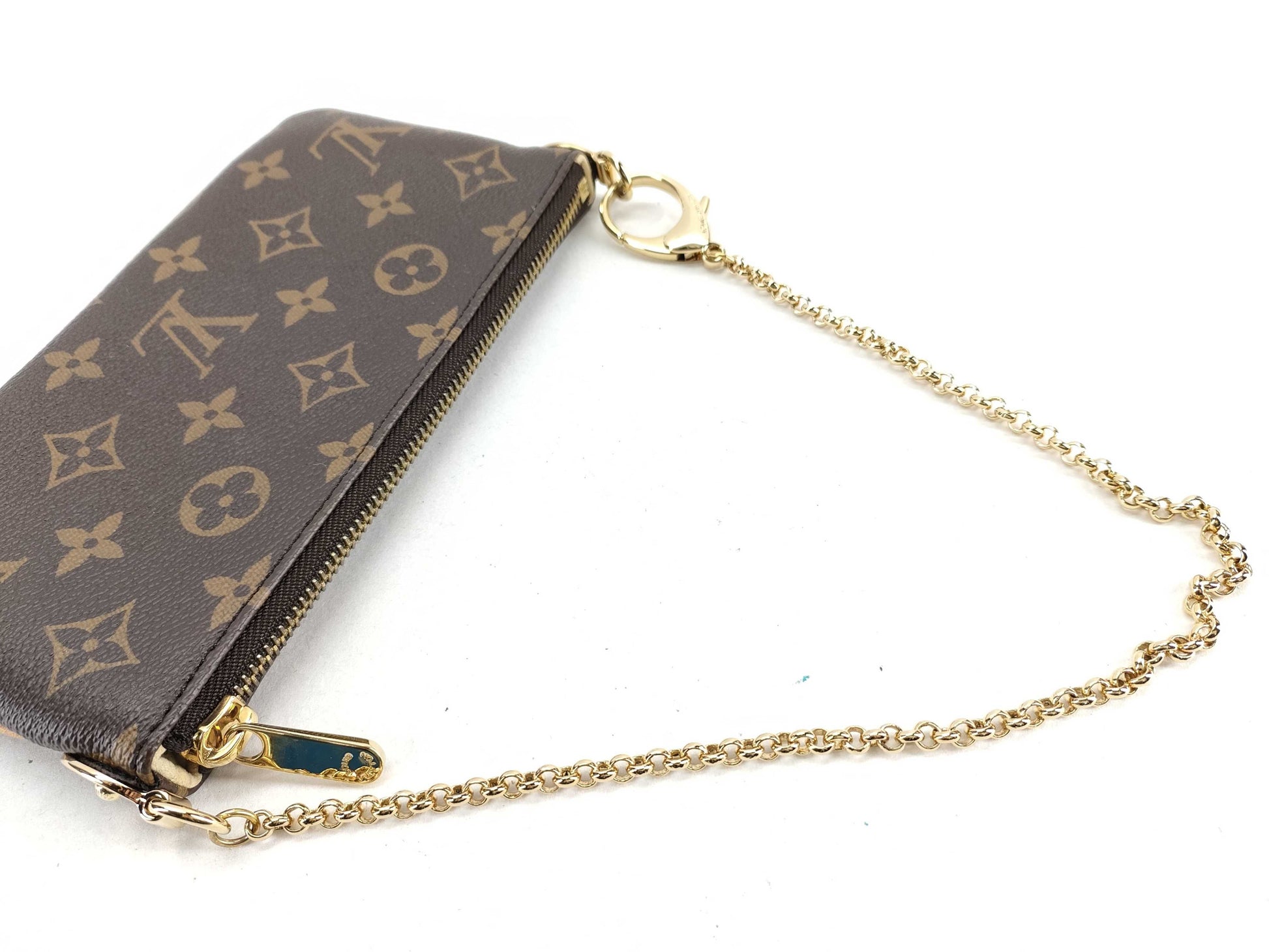 LOUIS VUITTON Monogram LV Monogram Pochette Mira MM VI2078 Pouch