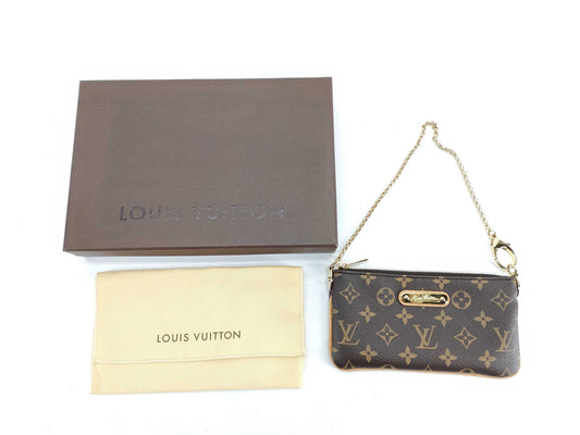 LOUIS VUITTON Monogram LV Monogram Pochette Mira MM VI2078 Pouch