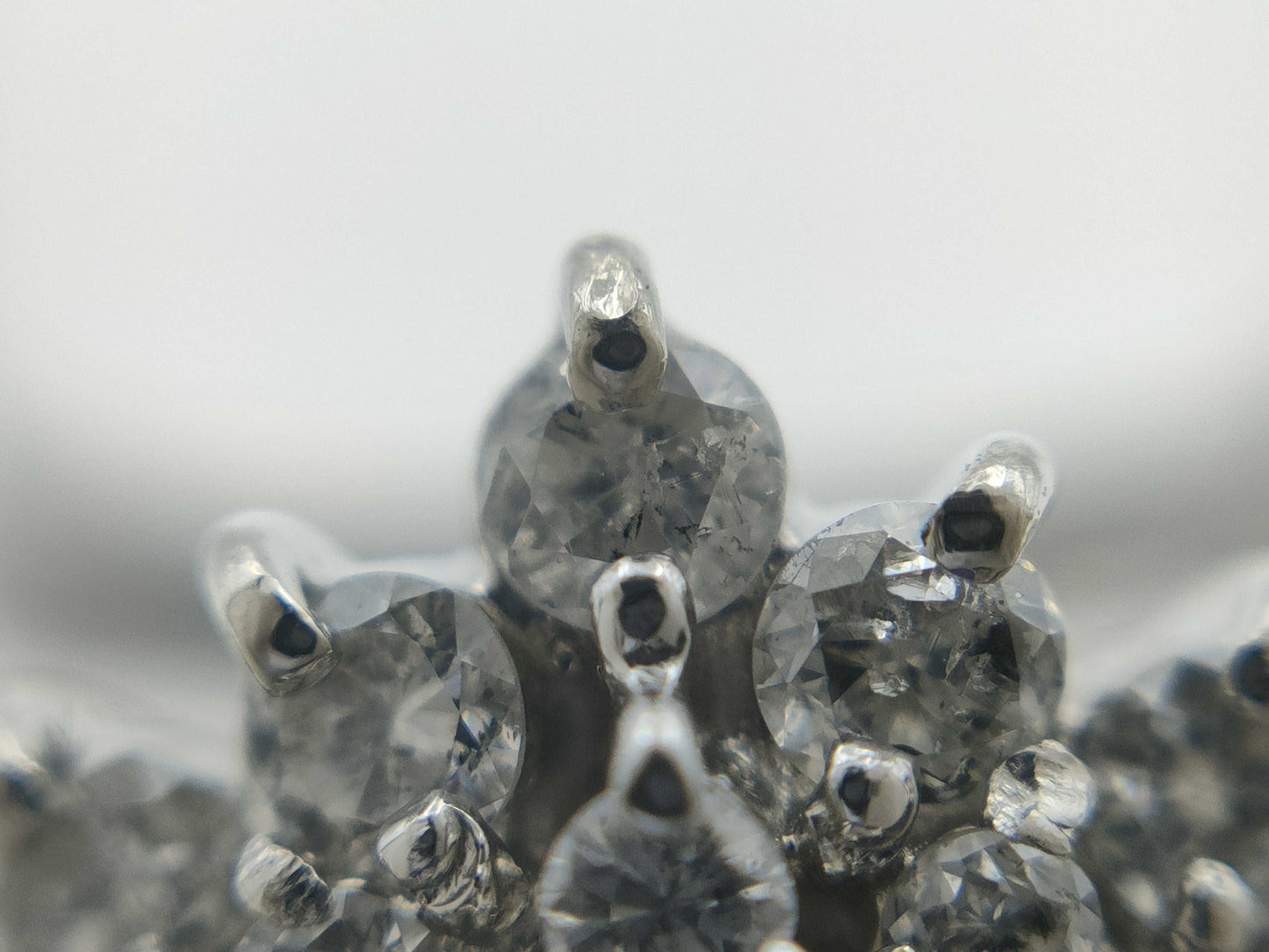 S1.00ct D0.70ct PT900 6.2g Ring 