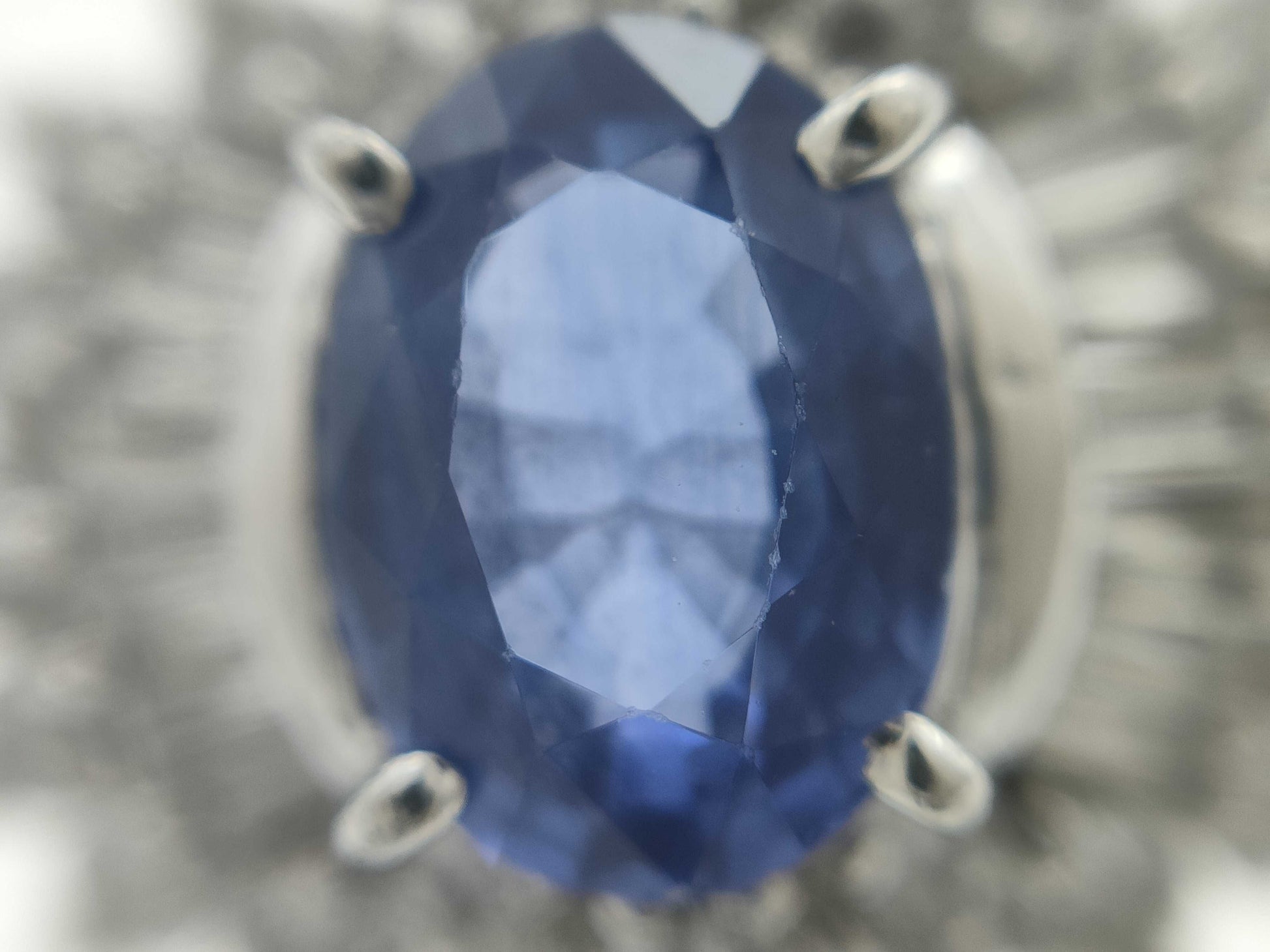 S1.00ct D0.70ct PT900 6.2g Ring 