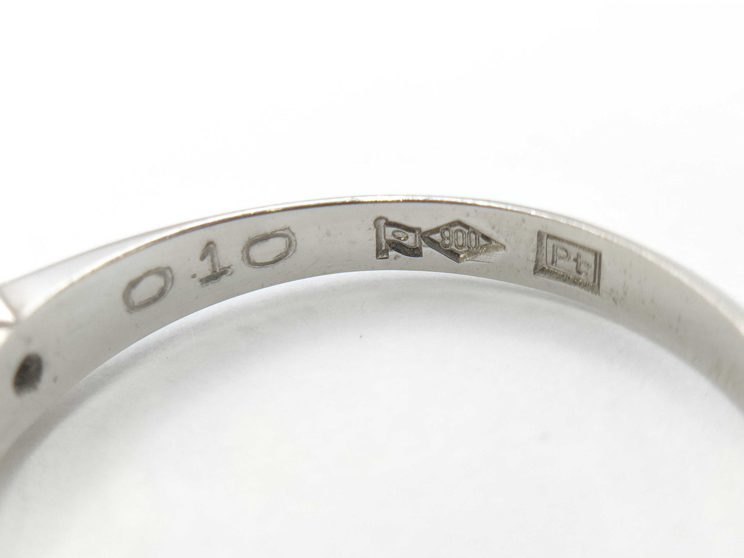D0.10ct PT900 2.9g Ring 