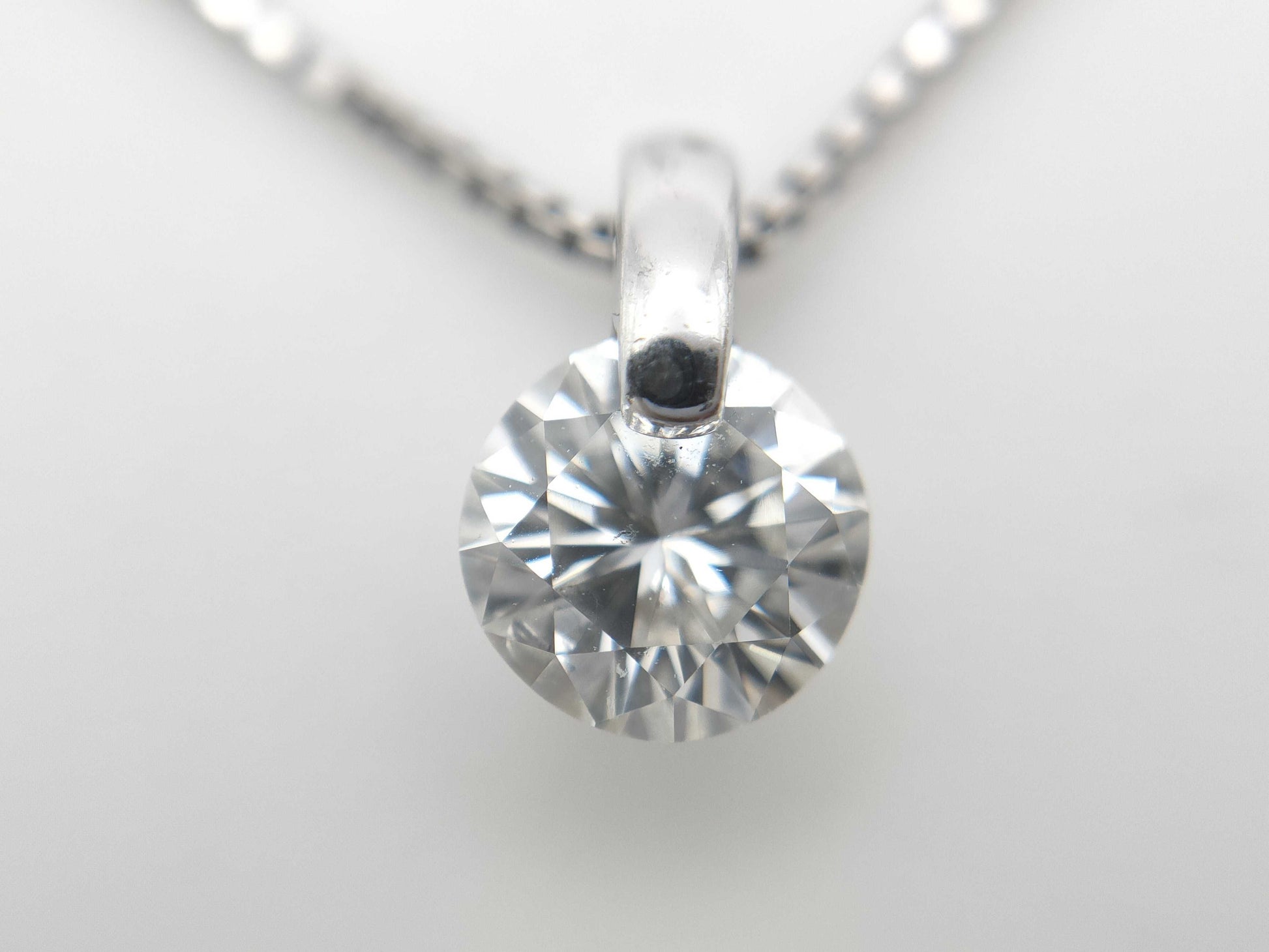 SEIKO D0.53ct PT900/850 2.7g Necklace 