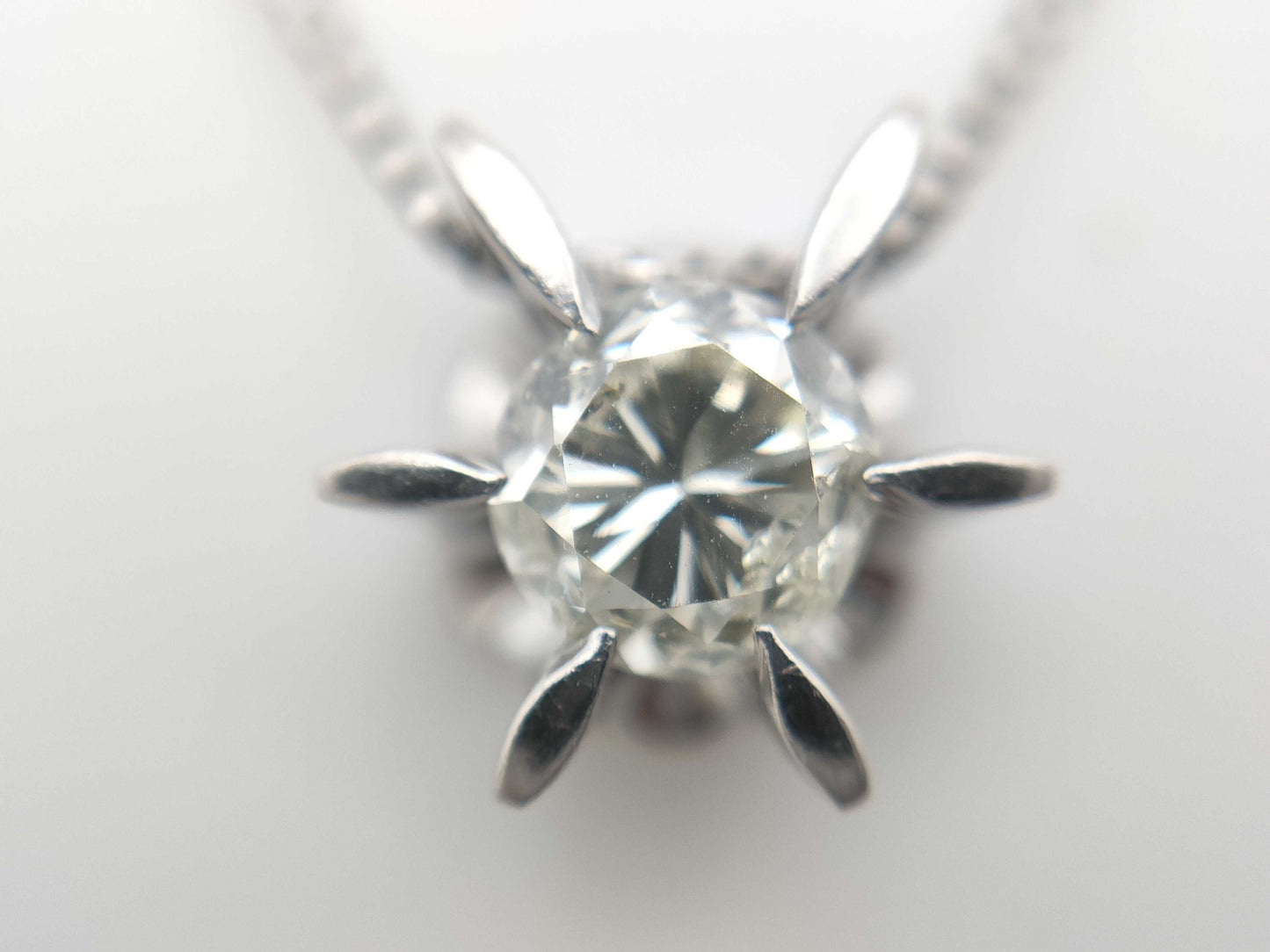 D0.58ct PT900/850 3.5g Necklace 