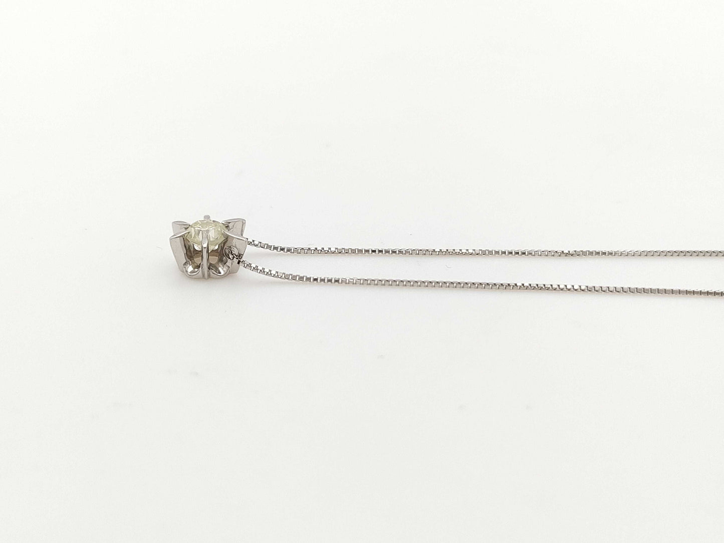 D0.58ct PT900/850 3.5g Necklace 