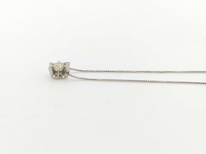 D0.58ct PT900/850 3.5g Necklace 