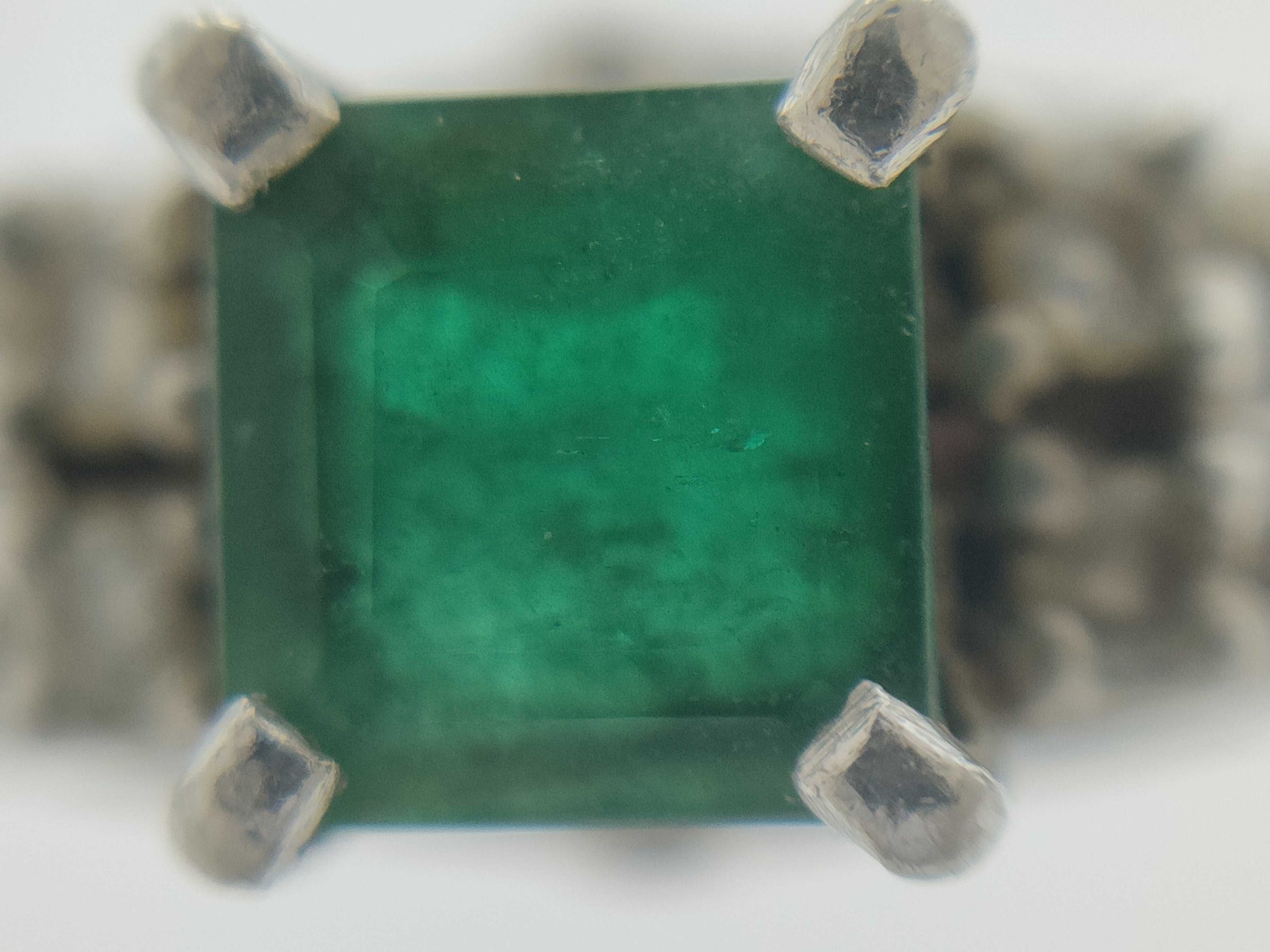 E0.36ct Diamond PT950 5.1g Ring 