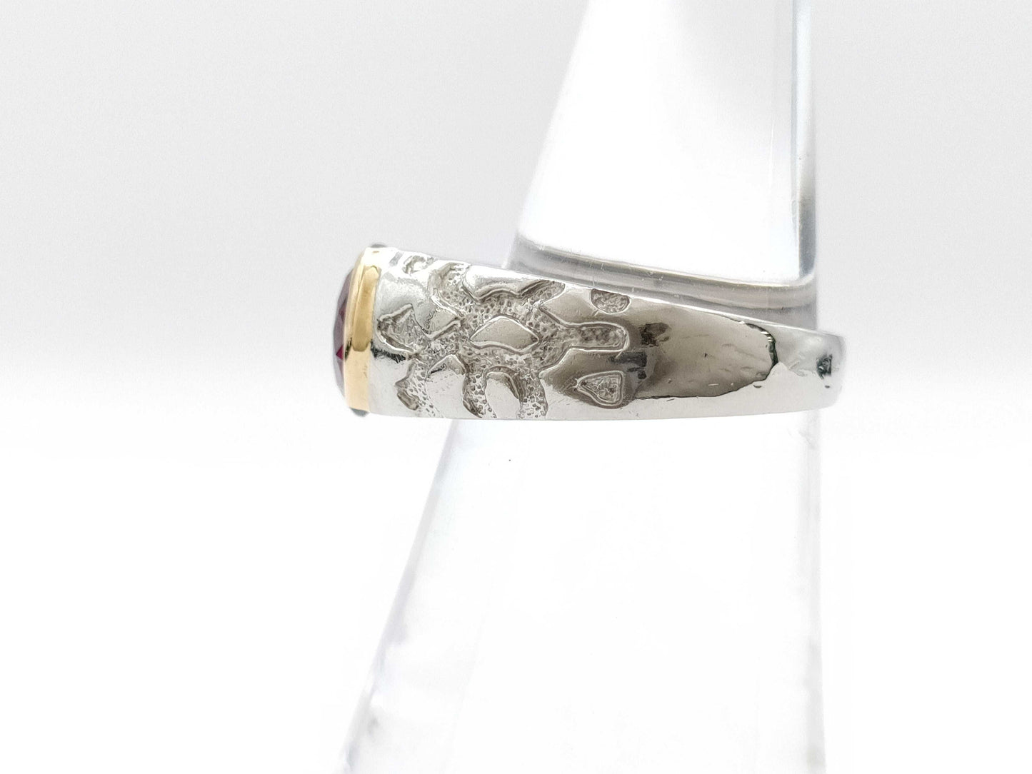 G3.16ct PT900/K18 8.4g Ring 