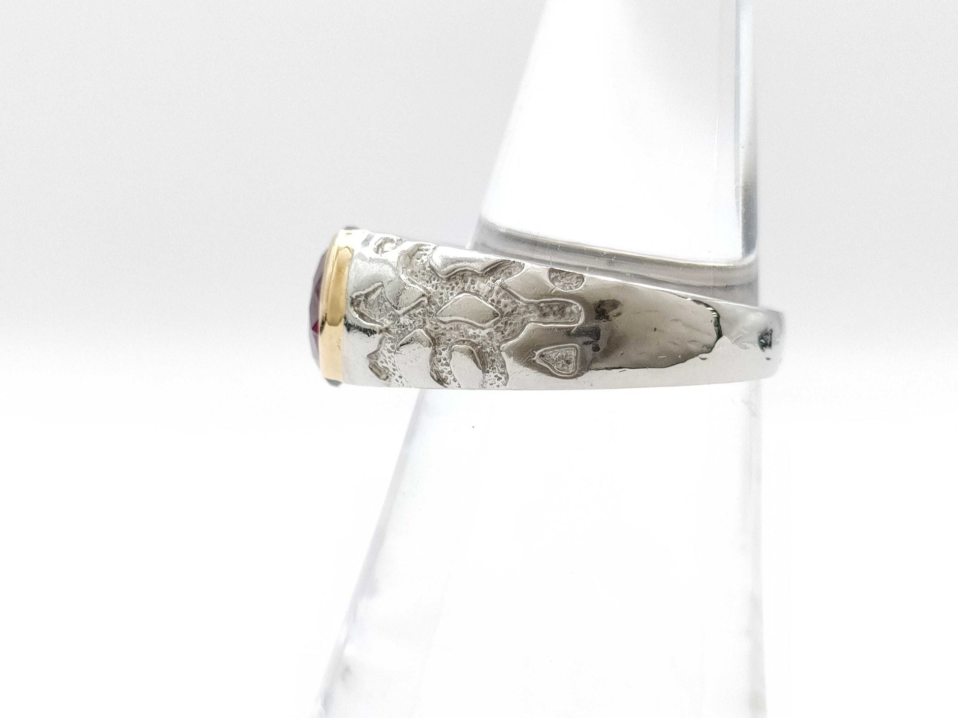 G3.16ct PT900/K18 8.4g Ring 