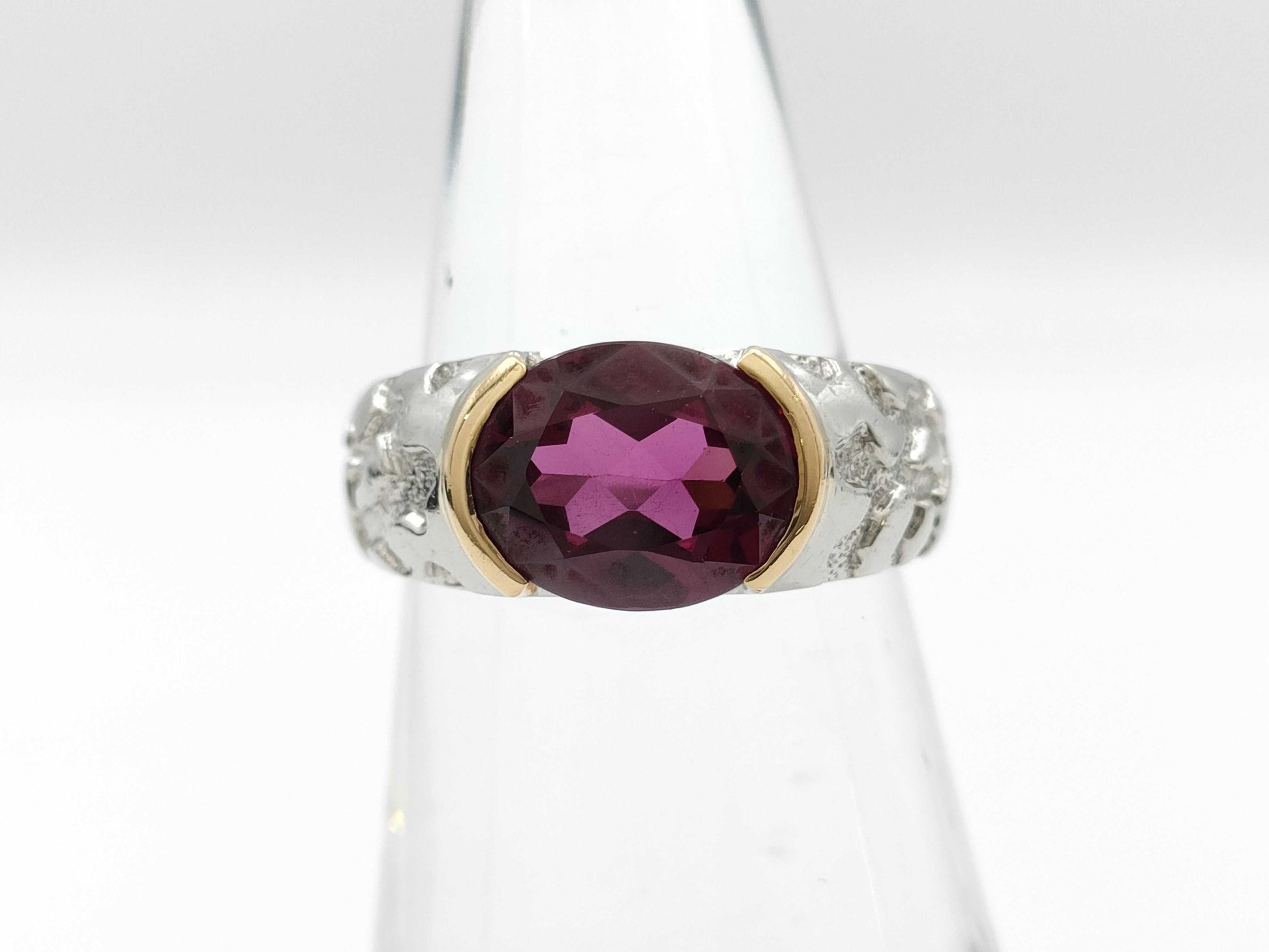 G3.16ct PT900/K18 8.4g Ring 