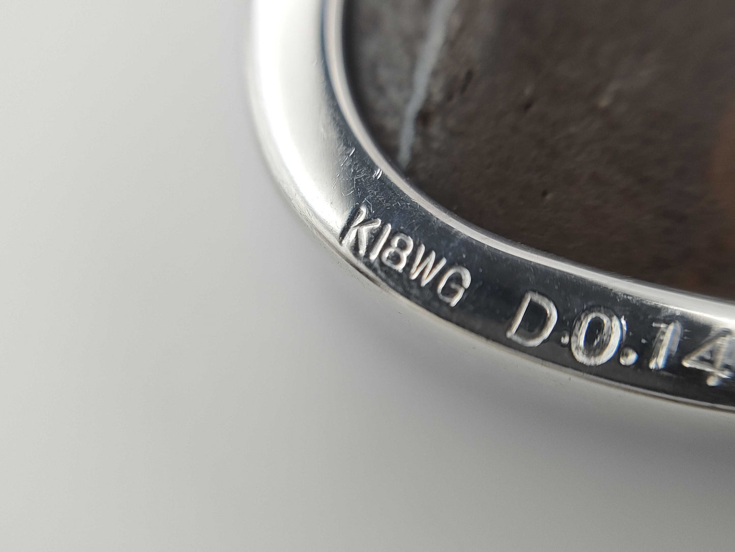 OP22.61ct D0.14ct K18WG 12.8g Pendant Top 