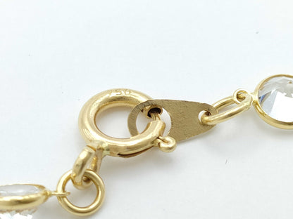 Topaz 30.00ct K18 9.7g Necklace 