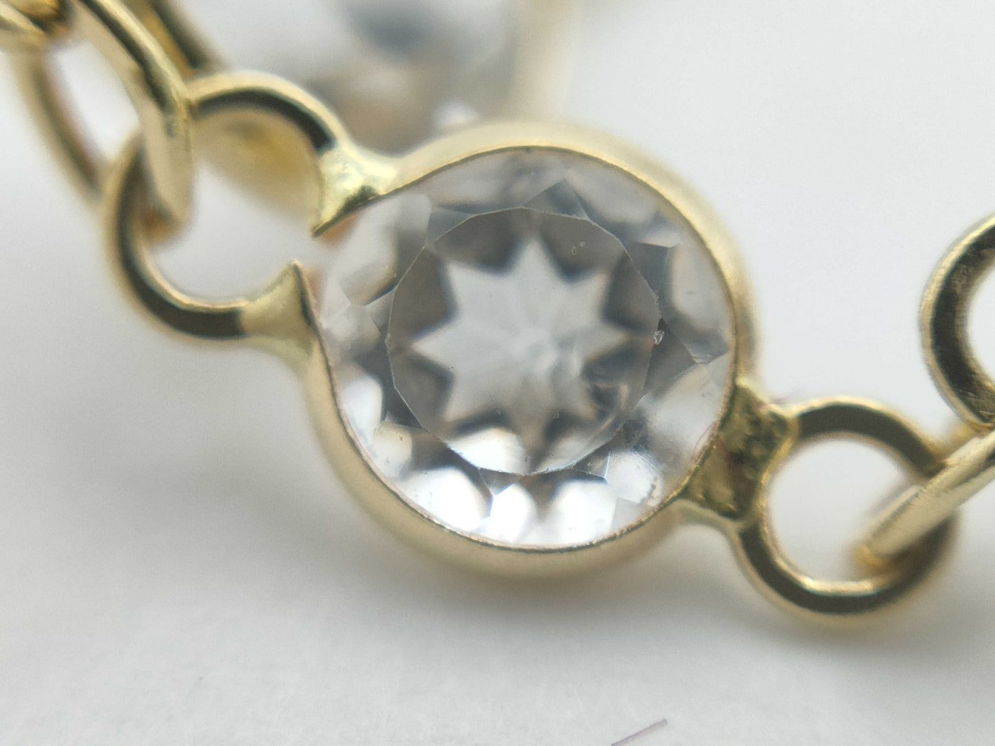 Topaz 30.00ct K18 9.7g Necklace 