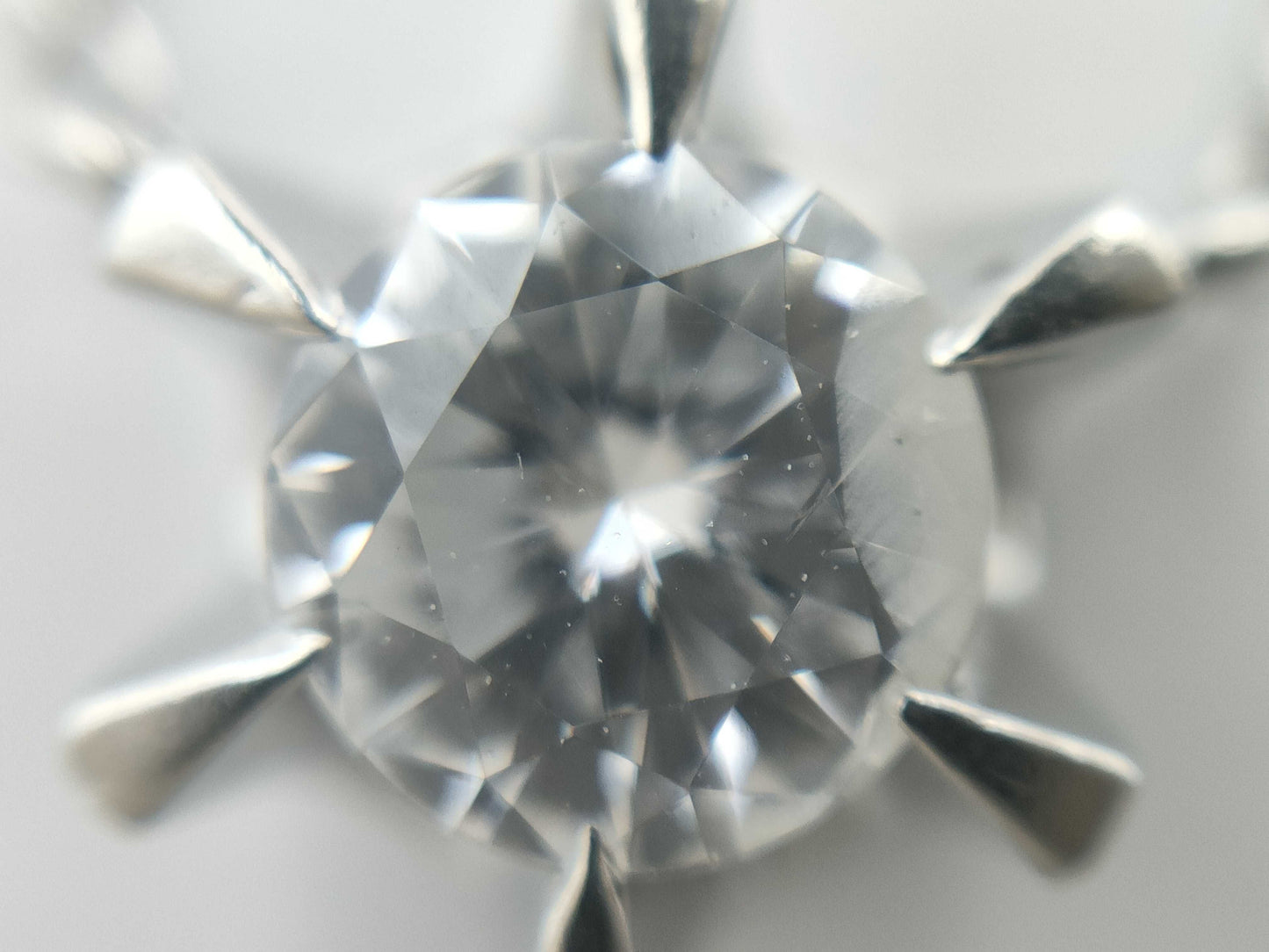 D0.38ct PT900/850 2.7g Necklace 