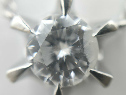 D0.38ct PT900/850 2.7g Necklace 