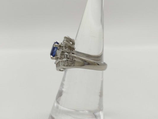 S1.69ct D1.10ct PT900 10.5g Ring 