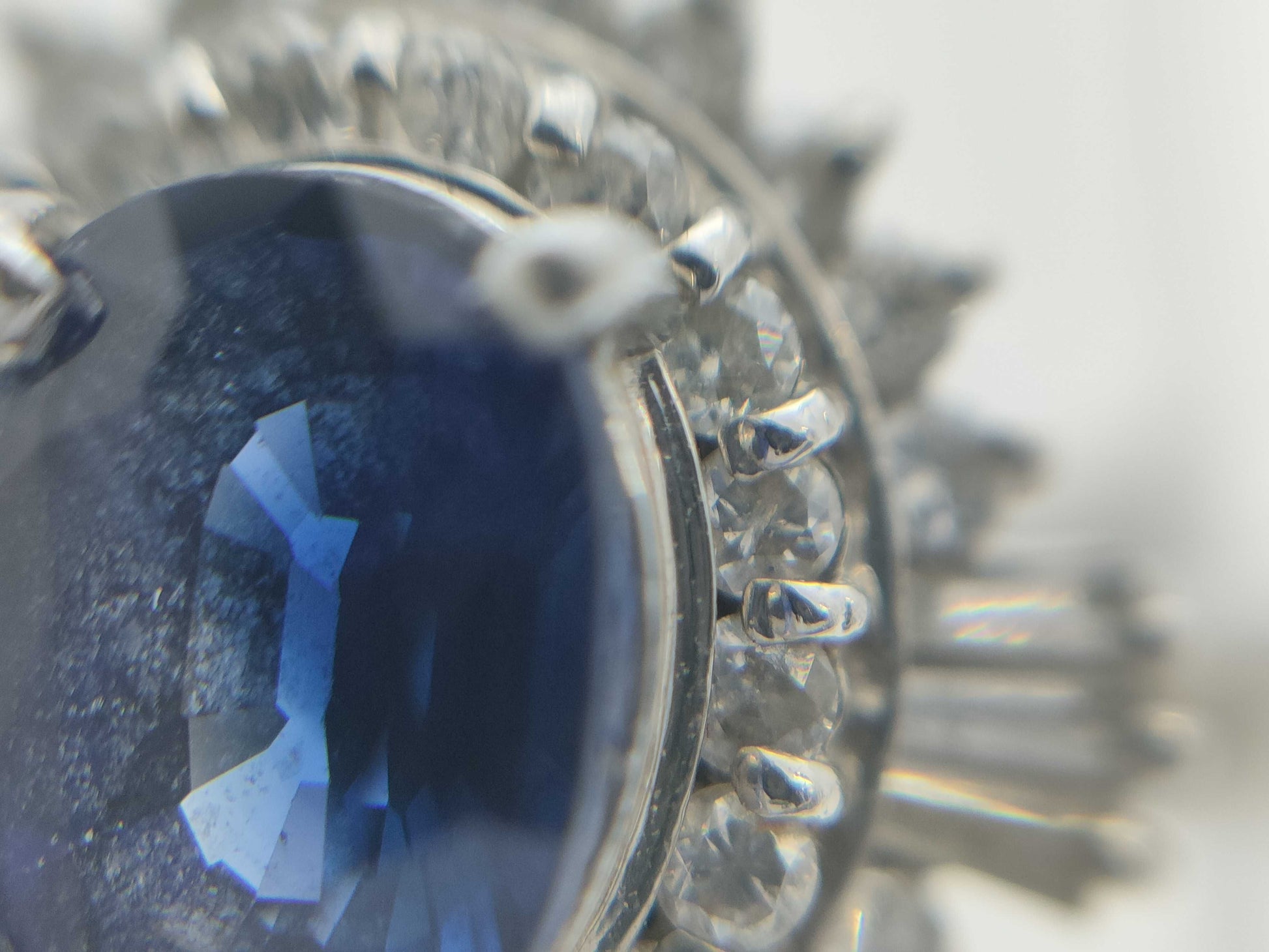 S1.13ct D0.40ct PT900 5.7g Ring 