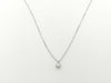 D0.10ct PT900/850 1.1g Necklace 
