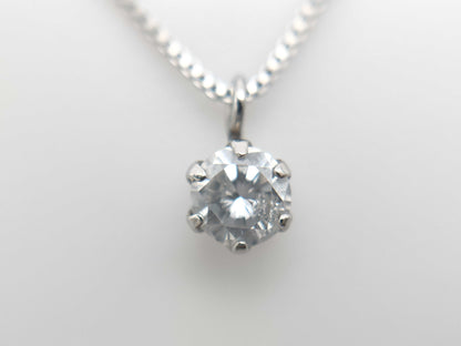 D0.10ct PT900/850 1.1g Necklace 