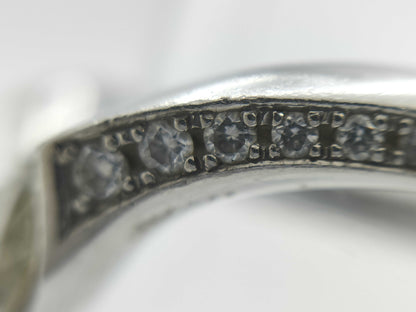 D0.611ct FD0.06ct PT950 5.2g Ring 