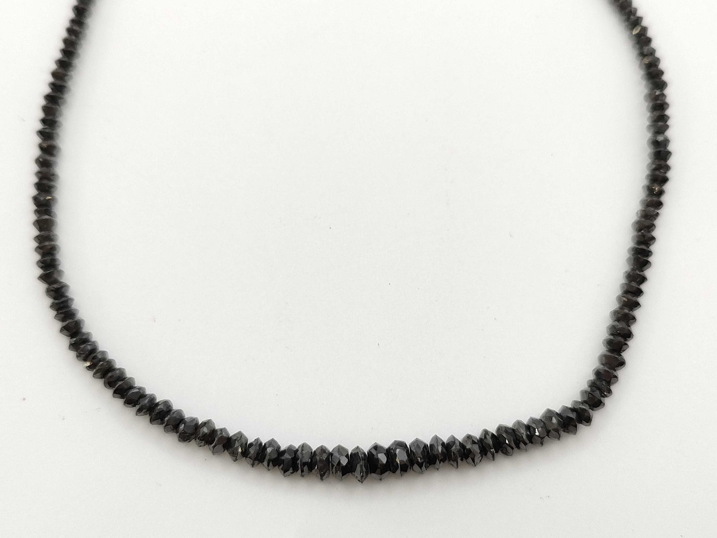 BLKD 20.00ct K18WG 5.2g Necklace 