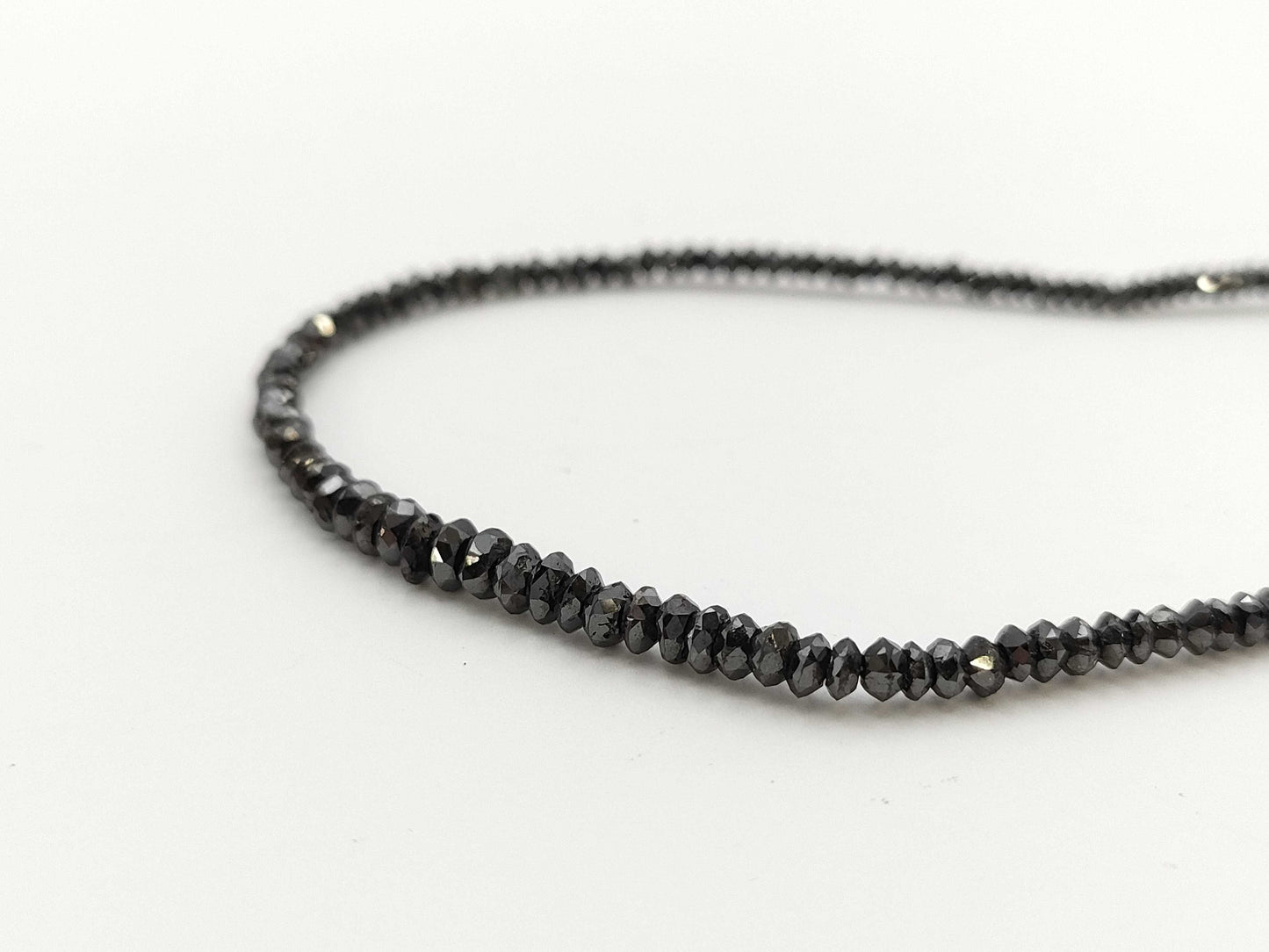 BLKD 20.00ct K18WG 5.2g Necklace 