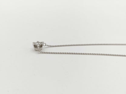 D0.23ct PT900/850 2.8g Necklace 