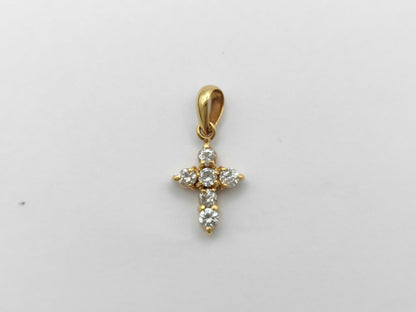 D0.22ct K18 0.6g Pendant Top 